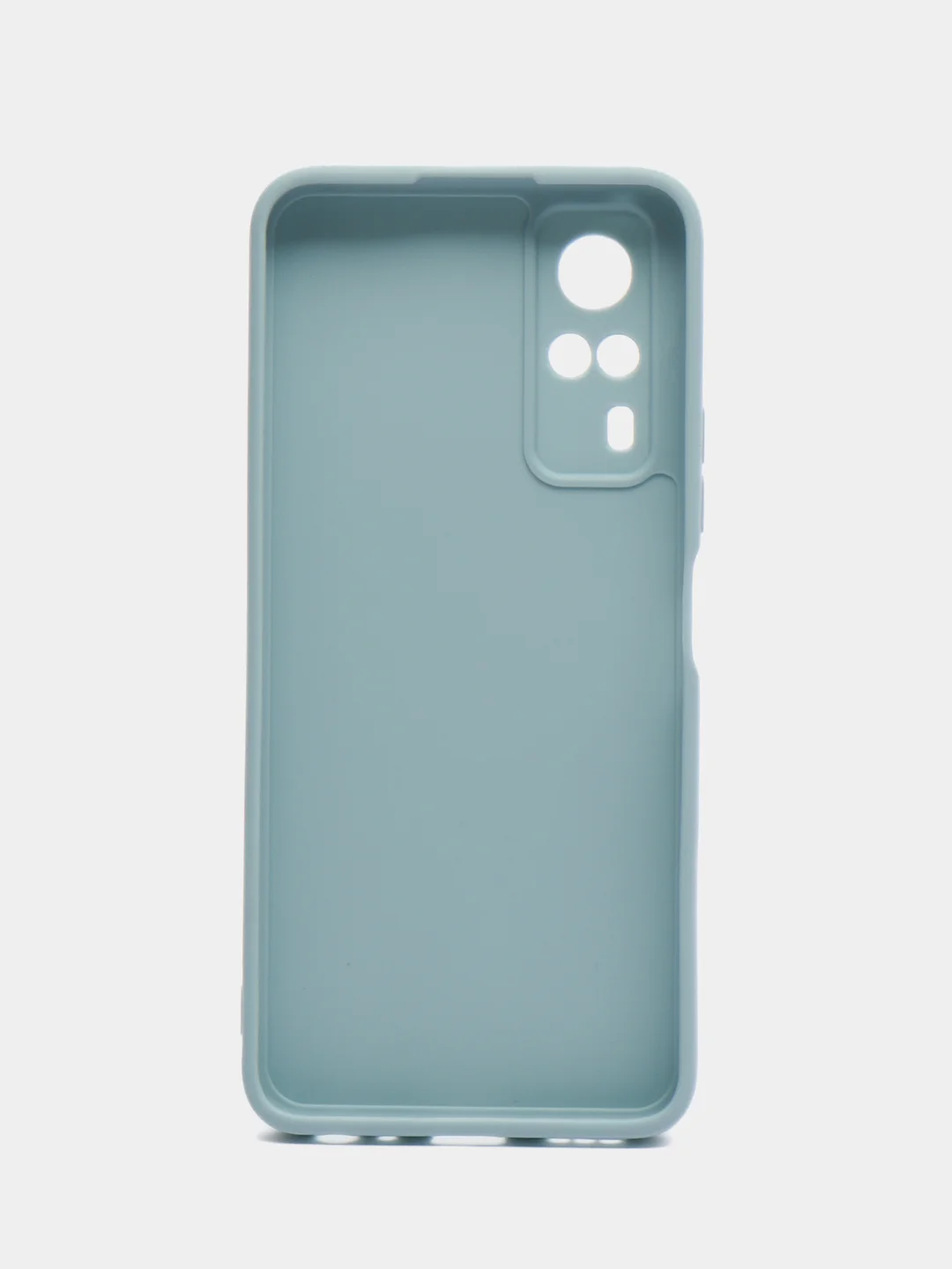 Светло-синий чехол для Vivo Y31/Y53S 4G/Y51 2020/2021 (Виво У31/У53С 4Г/У51 2020/2021), силиконовый