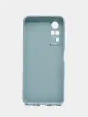 Светло-синий чехол для Vivo Y31/Y53S 4G/Y51 2020/2021 (Виво У31/У53С 4Г/У51 2020/2021), силиконовый