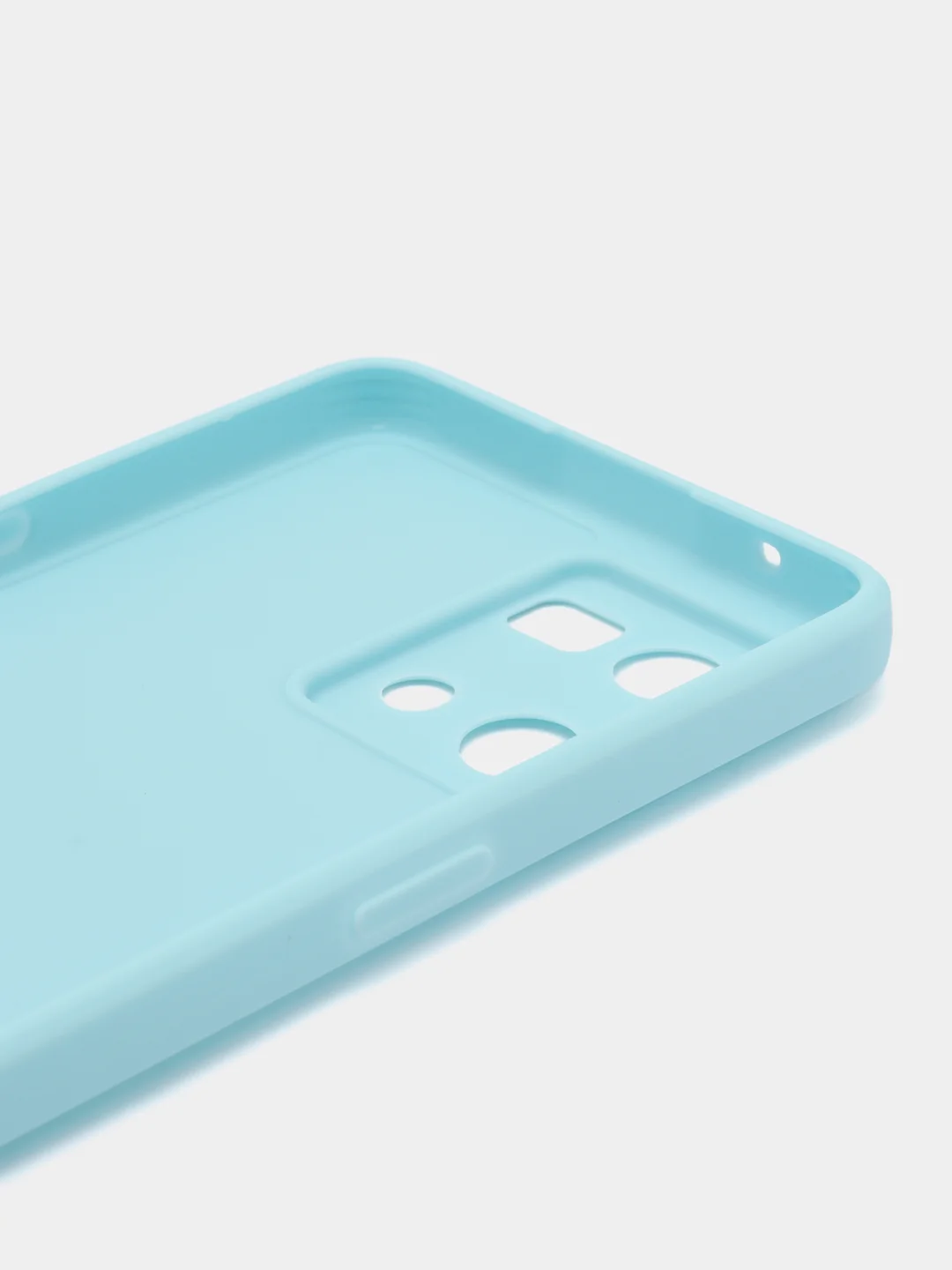 Голубой чехол для OPPO Reno 7 4G / Reno 8 4G / Оппо Рено , силиконовый