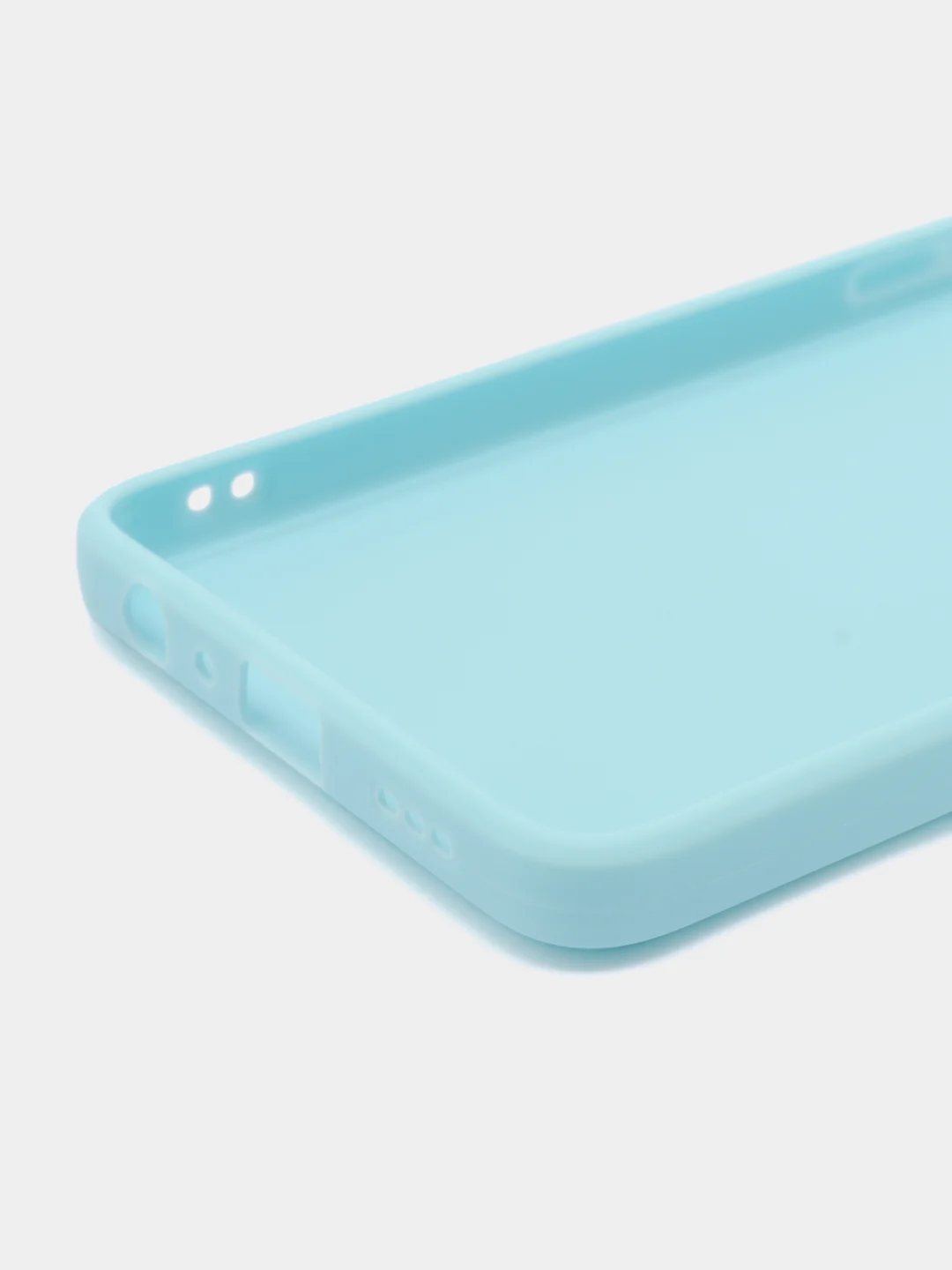 Голубой чехол для OPPO Reno 7 4G / Reno 8 4G / Оппо Рено , силиконовый