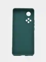 Тёмно-зелёный силиконовый чехол для Honor 50, Huawei NOVA 9 (Хонор 50, Хуавей Нова 9), прозрачный