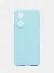 Голубой силиконовый чехол для Honor 50, Huawei NOVA 9 (Хонор 50, Хуавей Нова 9), прозрачный