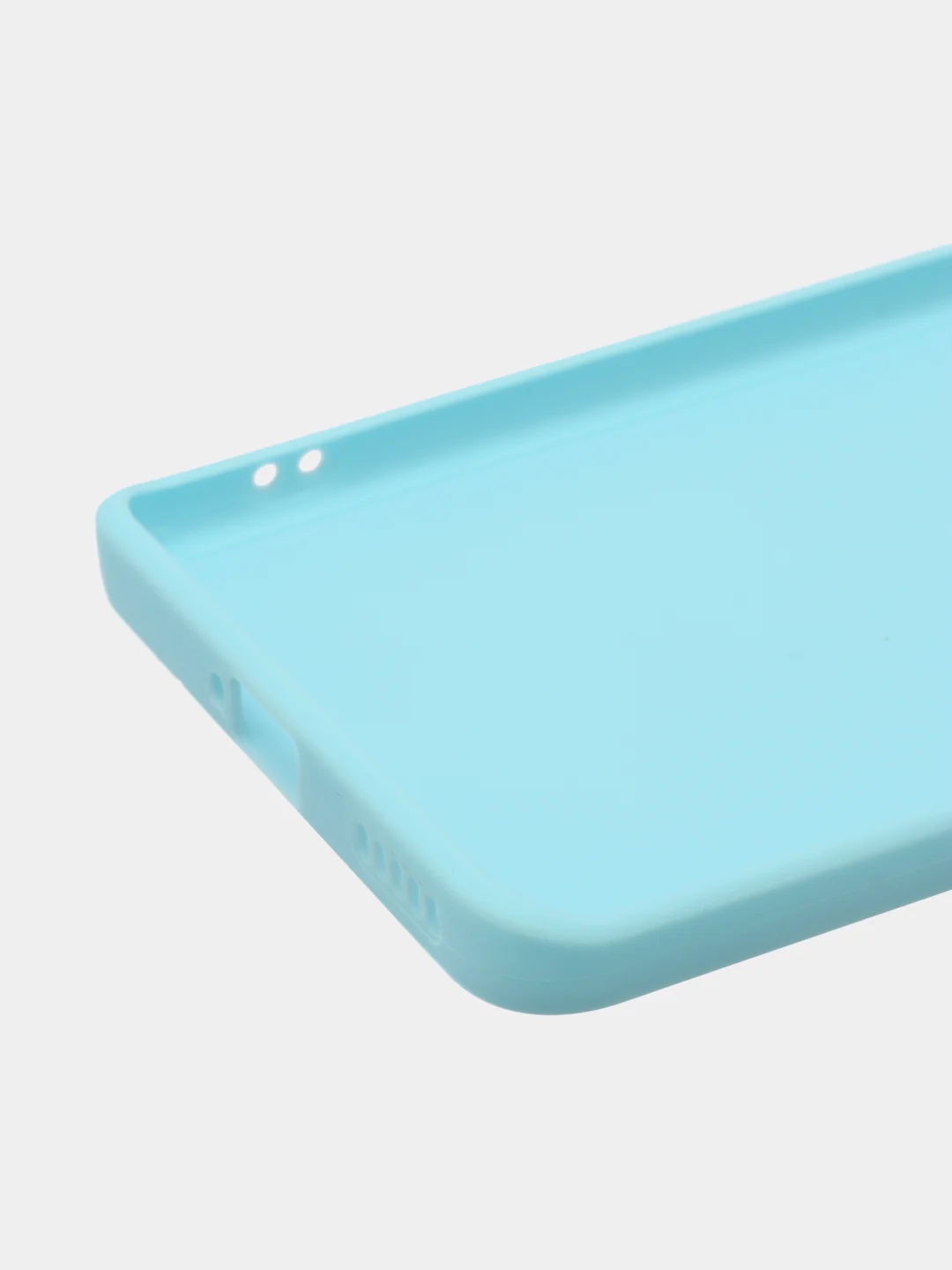 Голубой силиконовый чехол для Honor 50, Huawei NOVA 9 (Хонор 50, Хуавей Нова 9), прозрачный