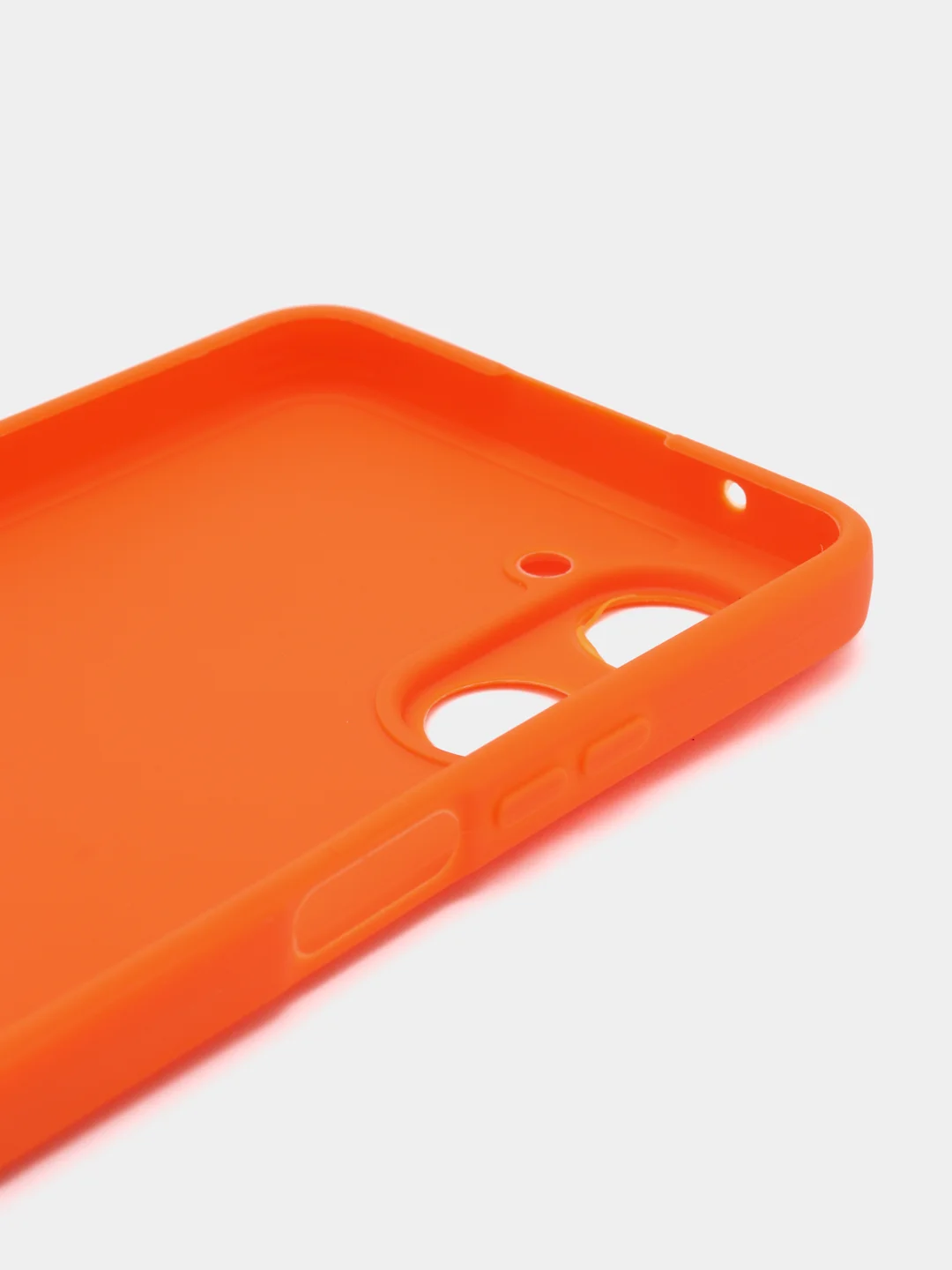 Оранжевый чехол для Realme 10 Pro (Реалми 10 Про) силиконовый, цветной, матовый