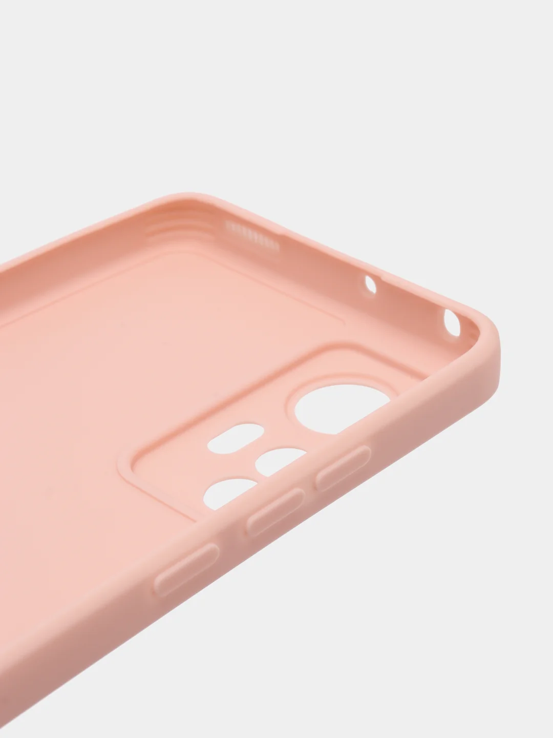 Пудровый чехол Xiaomi 12, Xiaomi 12X силиконовый (Сяоми 12, 12Х)