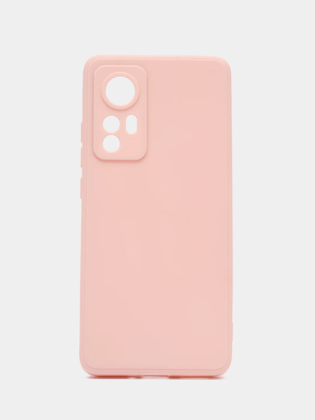 Пудровый чехол Xiaomi 12, Xiaomi 12X силиконовый (Сяоми 12, 12Х)