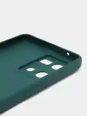 Тёмно-зелёный чехол для OPPO Reno 7 4G / Reno 8 4G / Оппо Рено , силиконовый