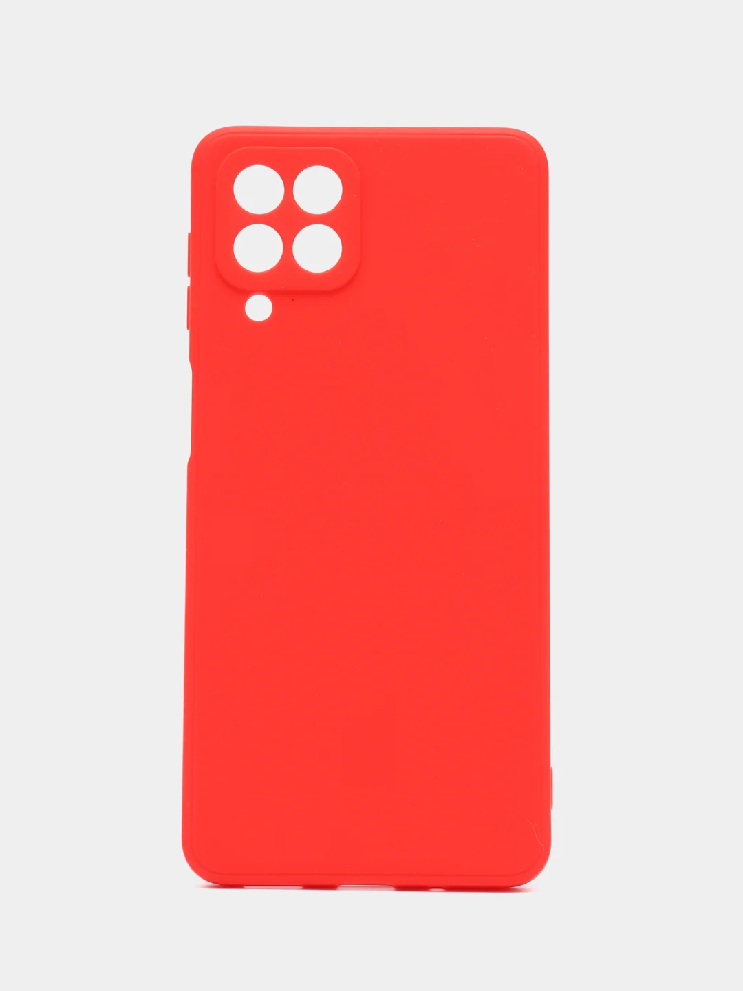Красный чехол для Samsung M53 5G (Самсунг М53), с защитой камеры