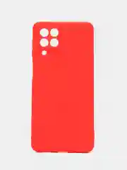 Красный чехол для Samsung M53 5G (Самсунг М53), с защитой камеры