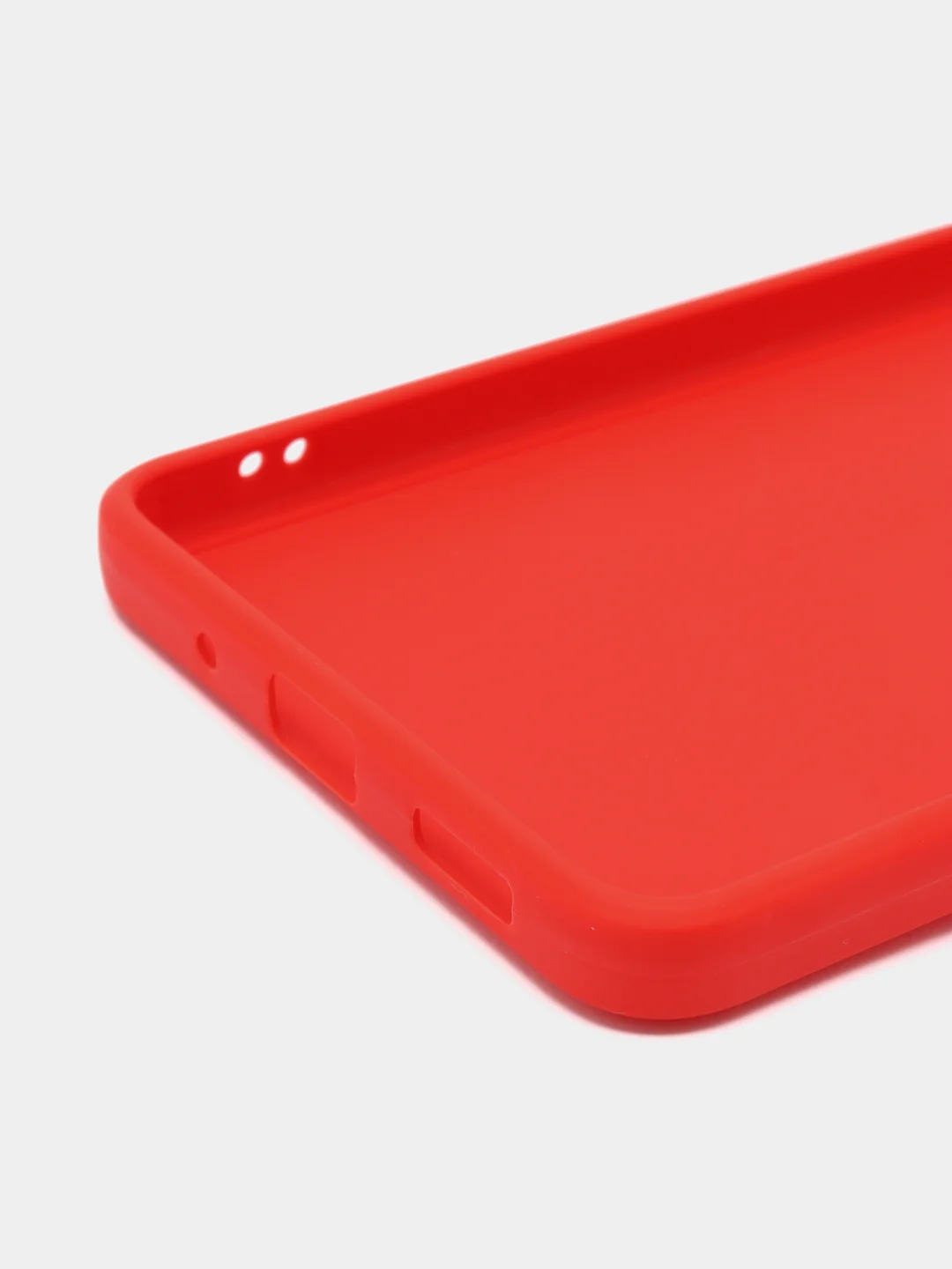 Красный чехол для Samsung M53 5G (Самсунг М53), с защитой камеры