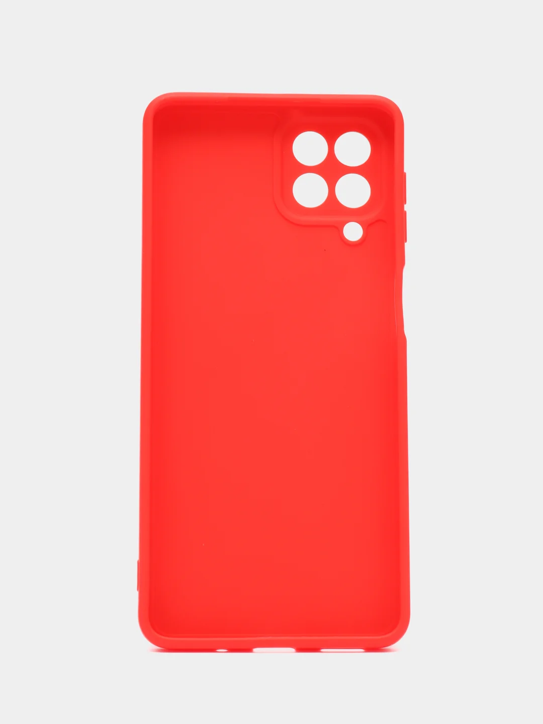 Красный чехол для Samsung M53 5G (Самсунг М53), с защитой камеры