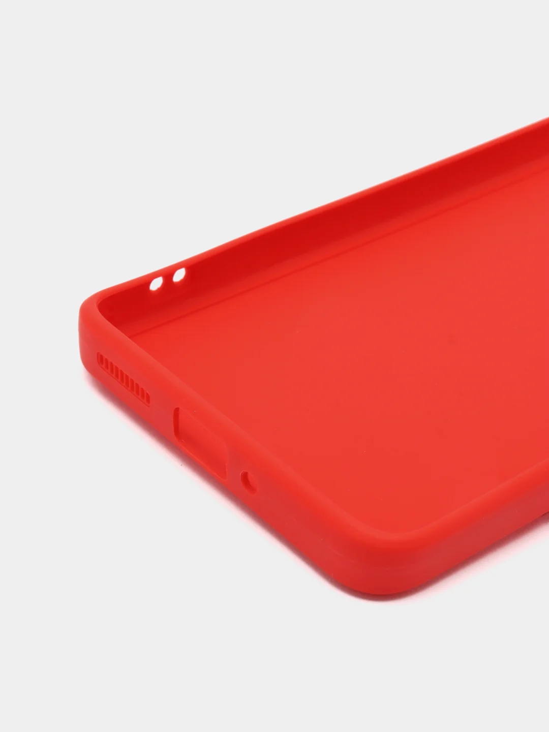 Красный чехол Xiaomi 12, Xiaomi 12X силиконовый (Сяоми 12, 12Х)
