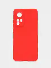 Красный чехол Xiaomi 12, Xiaomi 12X силиконовый (Сяоми 12, 12Х)