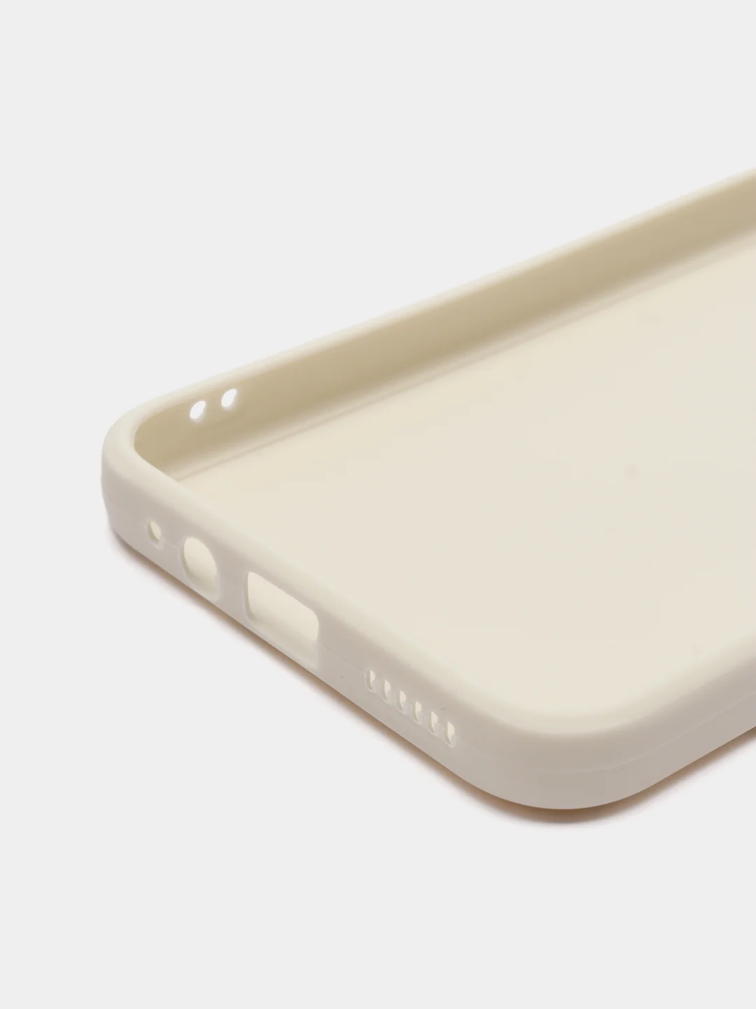 Молочный чехол для Infinix Hot 10 Lite (Инфиникс Хот 10 Лайт), силиконовый