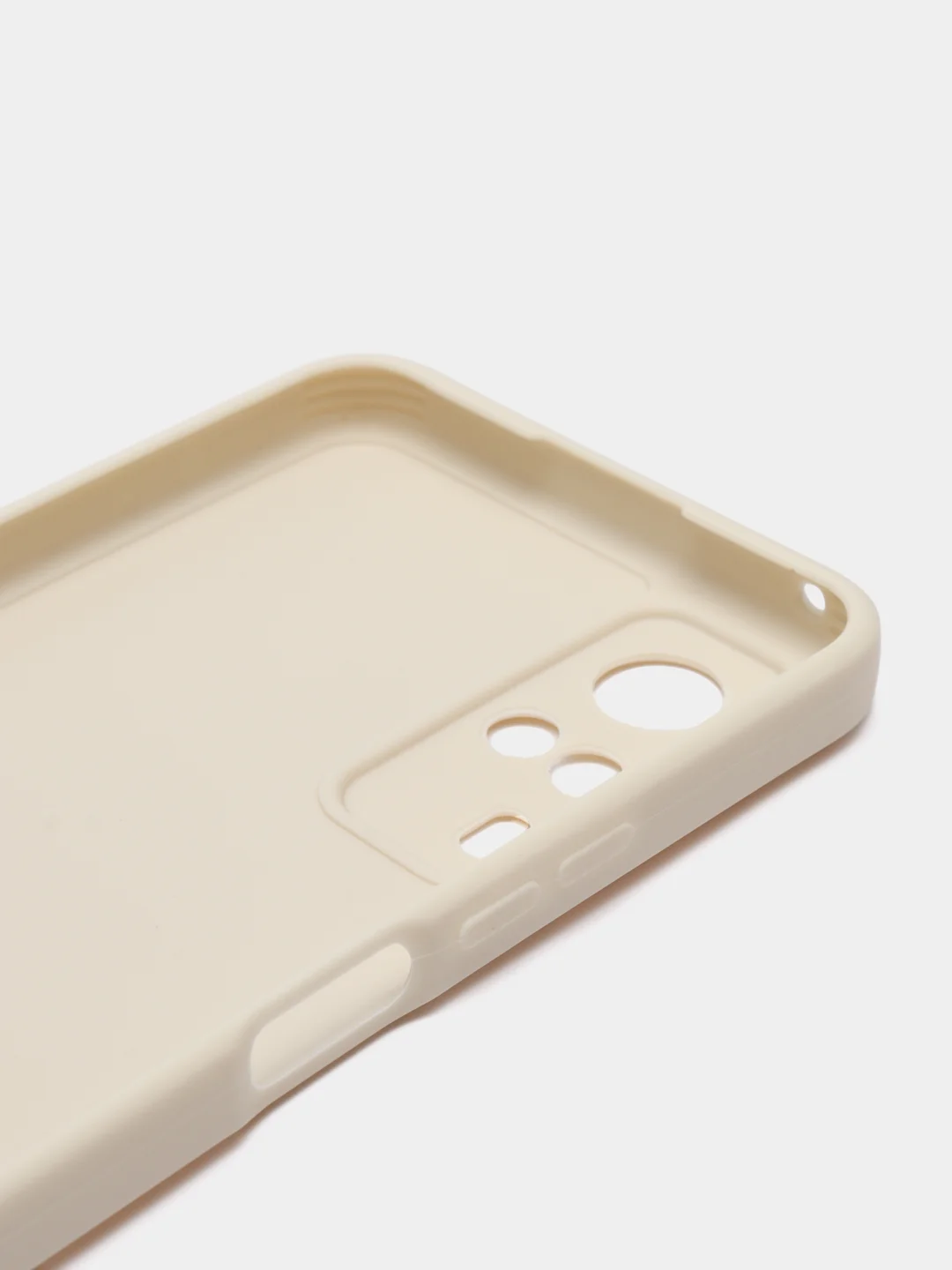 Молочный чехол для Vivo Y31/Y53S 4G/Y51 2020/2021 (Виво У31/У53С 4Г/У51 2020/2021), силиконовый