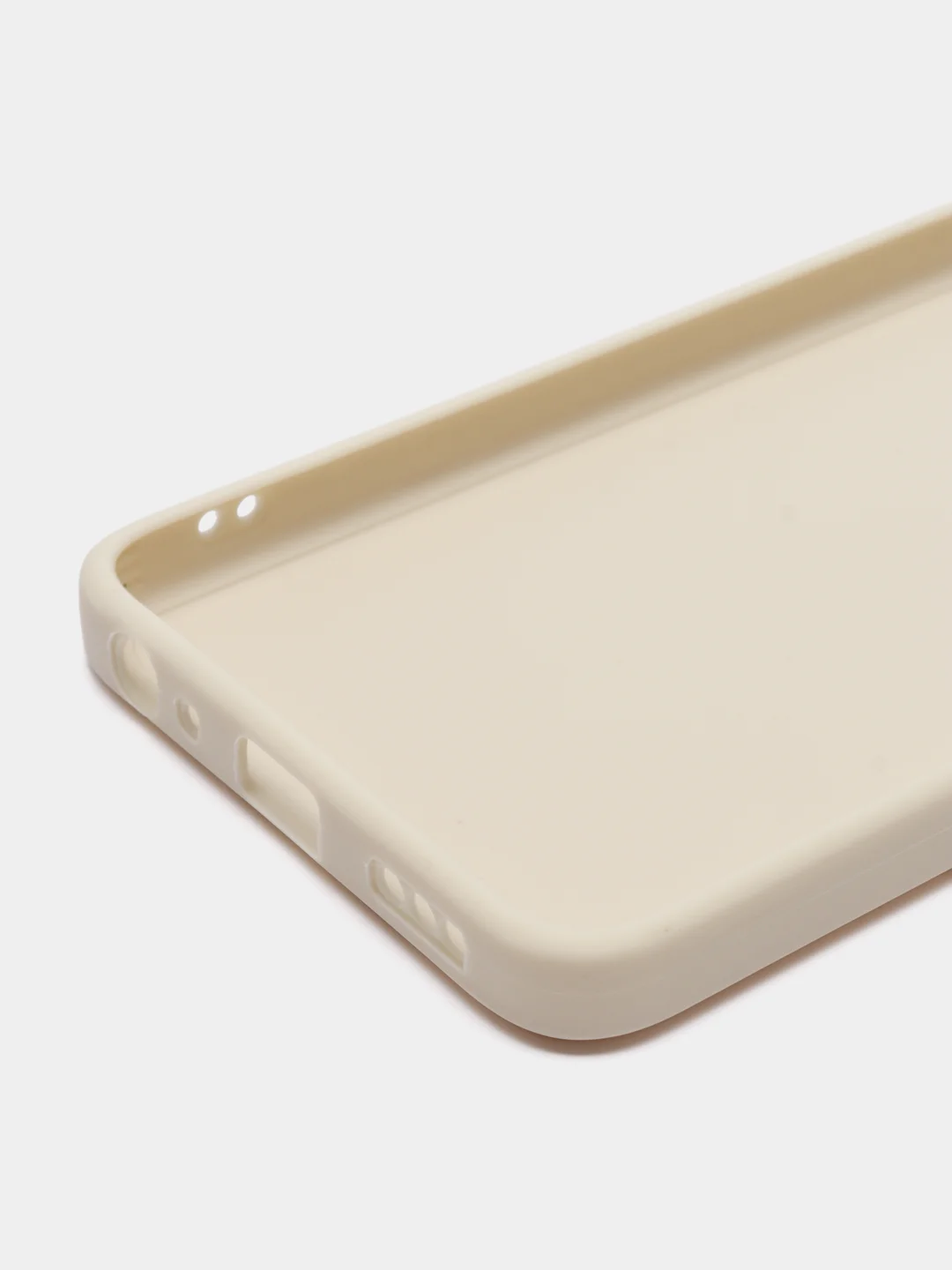 Молочный чехол для Vivo Y31/Y53S 4G/Y51 2020/2021 (Виво У31/У53С 4Г/У51 2020/2021), силиконовый