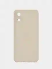 Молочный силиконовый чехол для Samsung Galaxy A03 core (Самсунг Галакси А03 Кор)