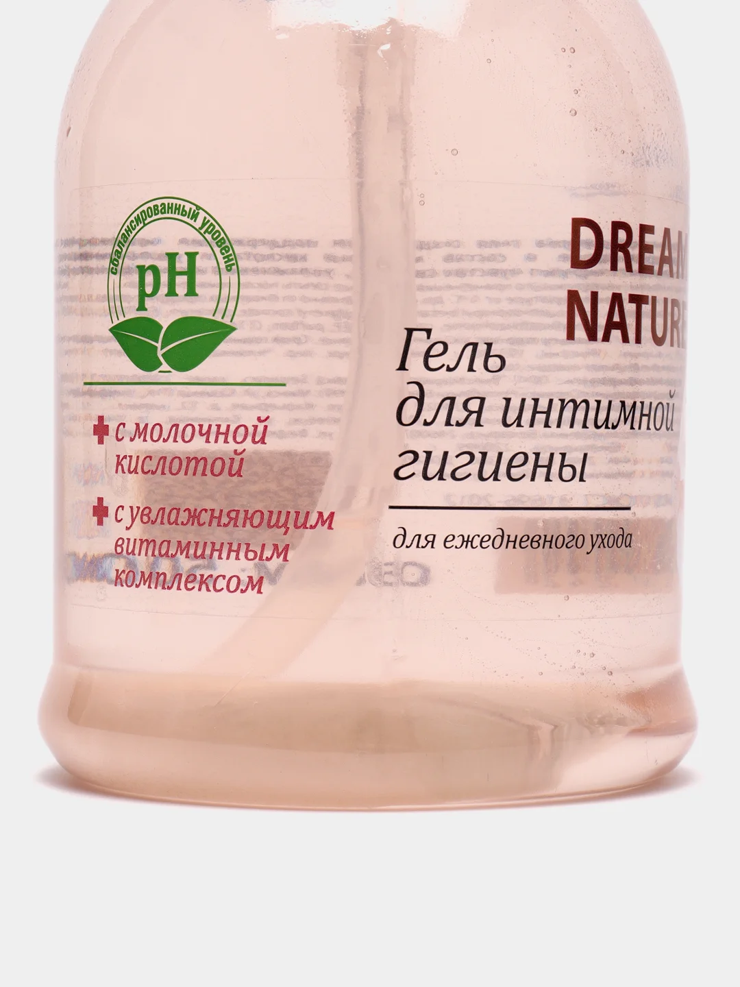 Гель для интимной гигиены Dream Nature с молочной кислотой и витаминным комплексом 500 мл