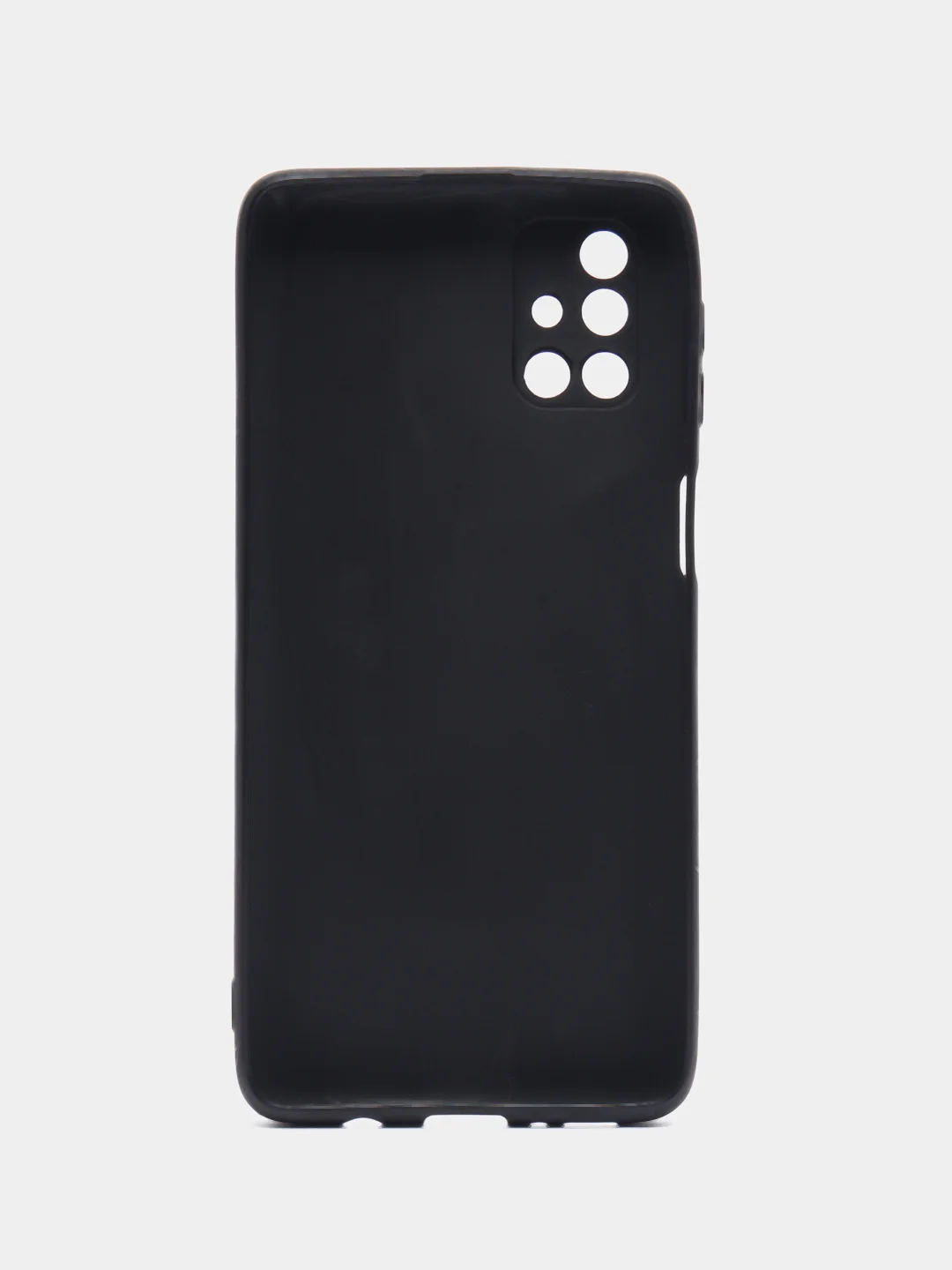 Угольный чехол Samsung Galaxy M31S (Самсунг Галакси М31C) силиконовый, матовый, черный