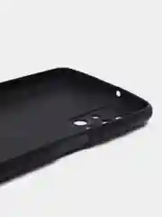 Угольный чехол Samsung Galaxy M31S (Самсунг Галакси М31C) силиконовый, матовый, черный