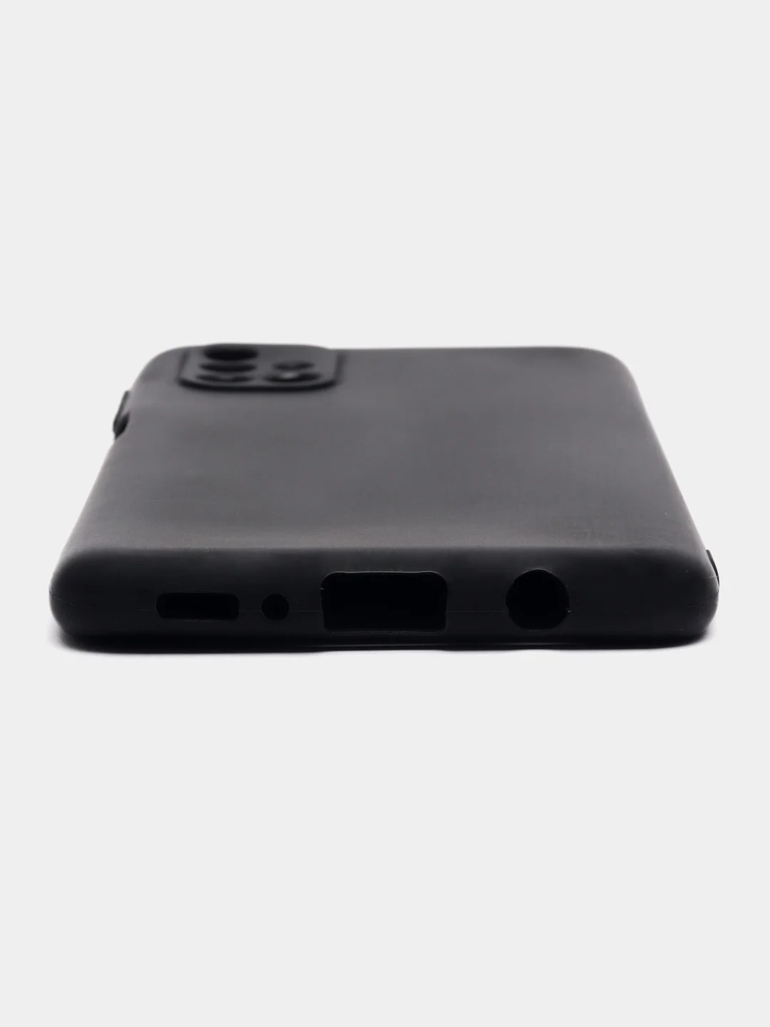 Угольный чехол Samsung Galaxy M31S (Самсунг Галакси М31C) силиконовый, матовый, черный