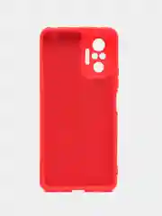 Красный чехол силиконовый Silicone Cover для Xiaomi Redmi Note 10 Pro, Сяоми Редми Нот 10 Про