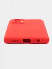 Красный чехол силиконовый Silicone Cover для Xiaomi Redmi Note 10 Pro, Сяоми Редми Нот 10 Про