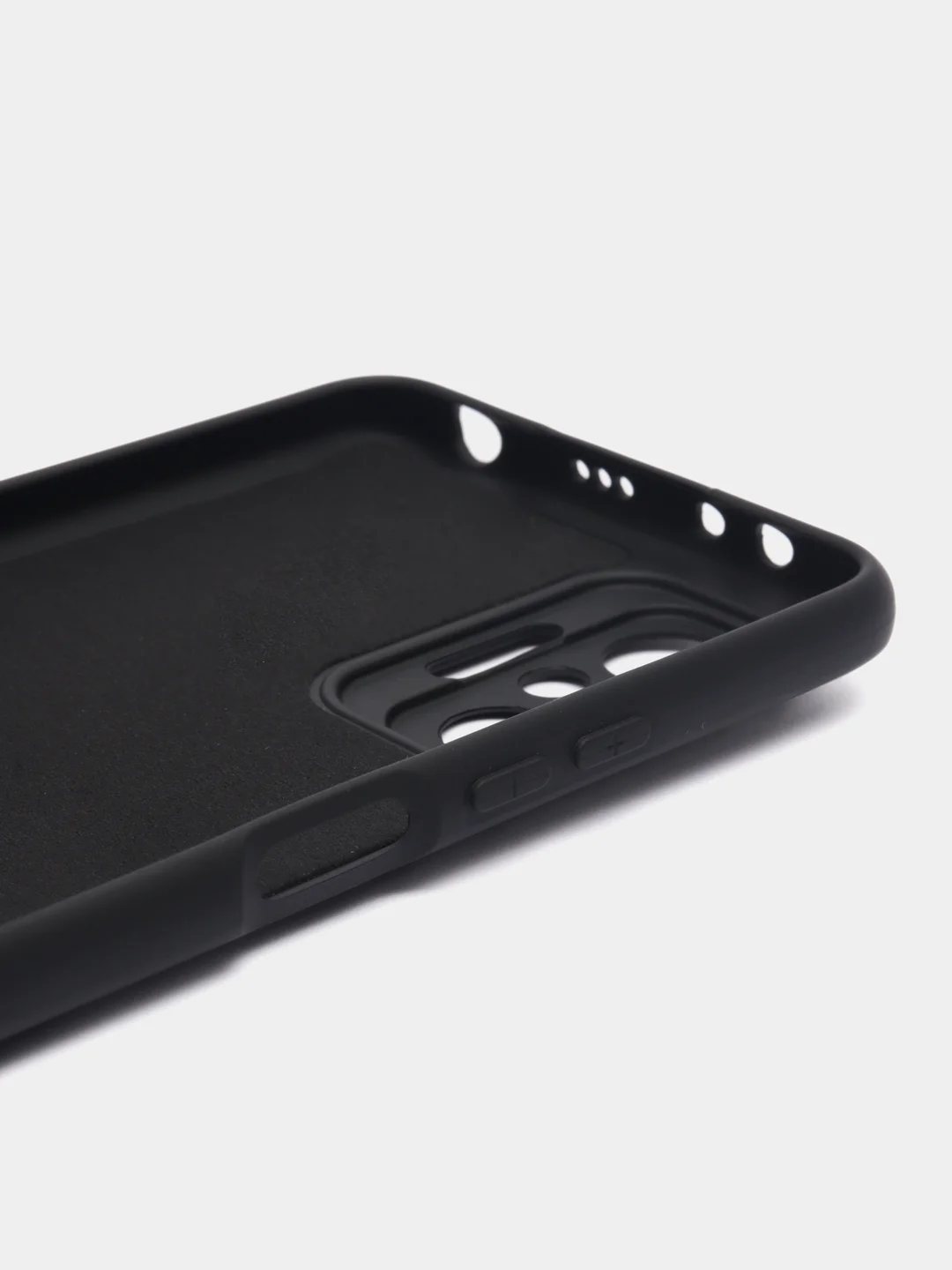 Черный чехол силиконовый Silicone Cover для Xiaomi Redmi Note 10 Pro, Сяоми Редми Нот 10 Про