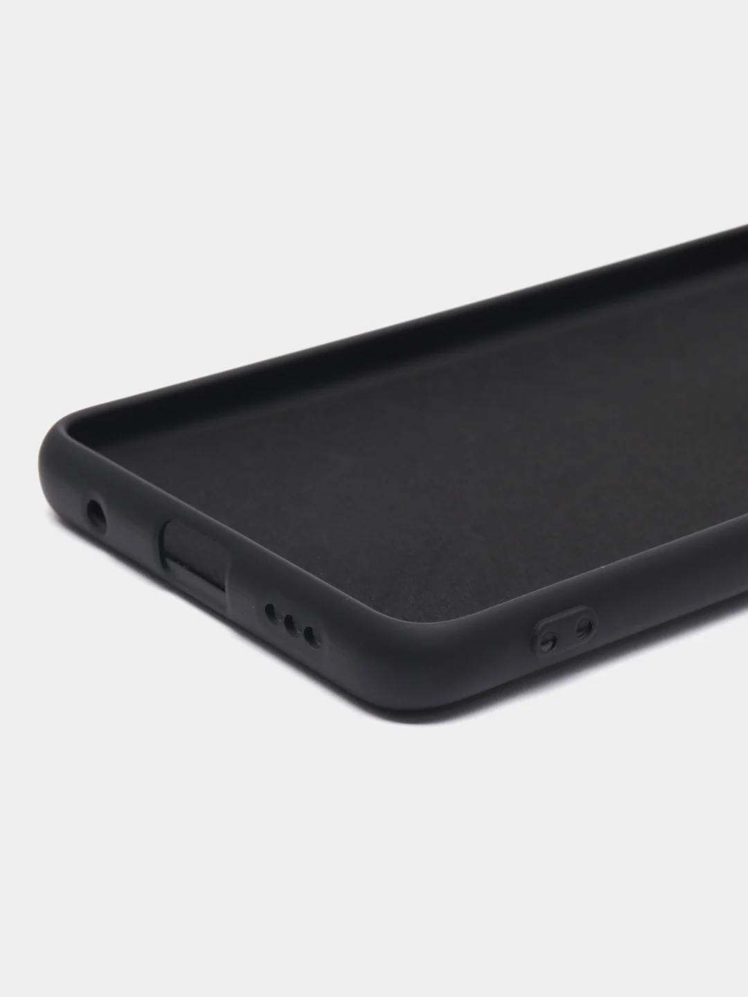 Черный чехол силиконовый Silicone Cover для Xiaomi Redmi Note 10 Pro, Сяоми Редми Нот 10 Про
