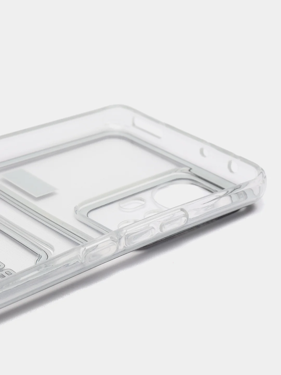 Угольный чехол Xiaomi 12 Pro (Сяоми 12 Про), прозрачный, с карманом для карты, с рисунком
