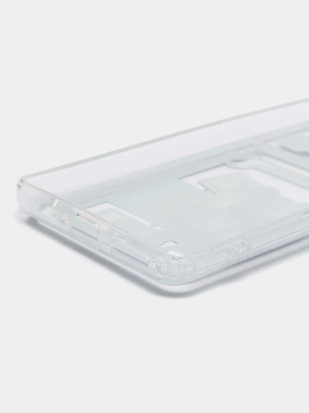 Ледяной чехол Xiaomi 12 Pro (Сяоми 12 Про), прозрачный, с карманом для карты, с рисунком