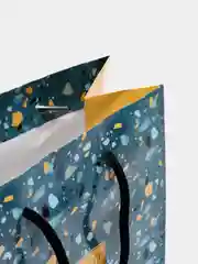 Пакет подарочный Terrazzo, ламинированный