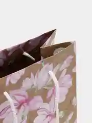 Пакет подарочный "Flowers", крафт