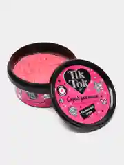Розовый краб для тела TIK TOK GIRL, клубничный смузи