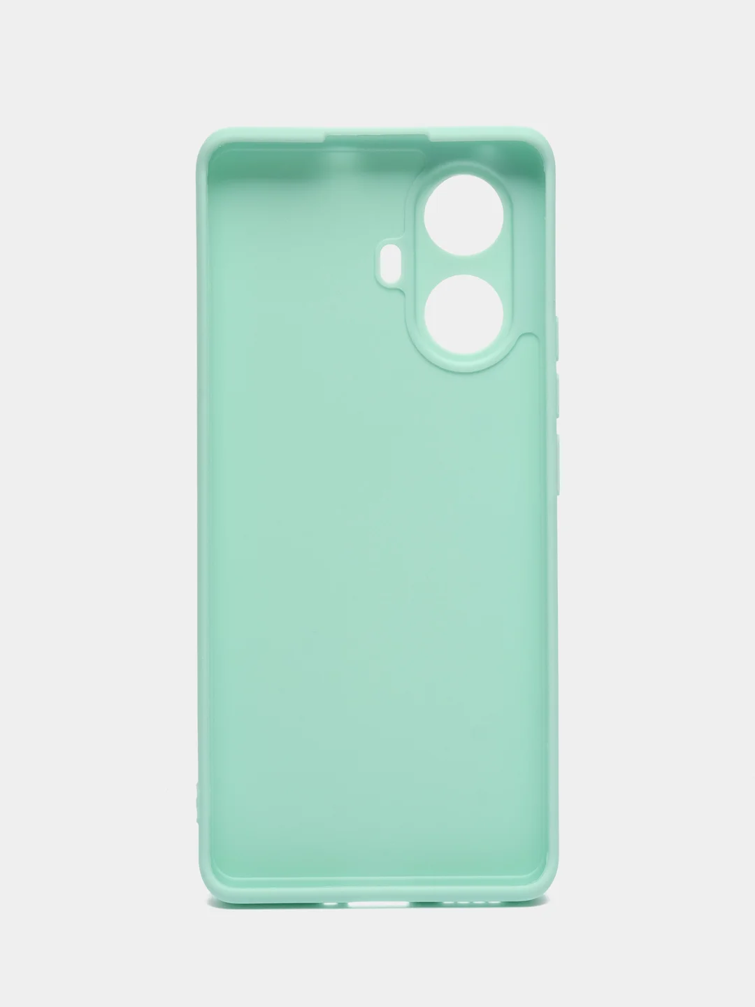 Бирюзовый чехол для Realme 10 Pro+ 5G / 10 Pro Plus 5G (Реалми 10 Про Плюс 5 Джи), прозрачный