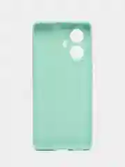 Бирюзовый чехол для Realme 10 Pro+ 5G / 10 Pro Plus 5G (Реалми 10 Про Плюс 5 Джи), прозрачный
