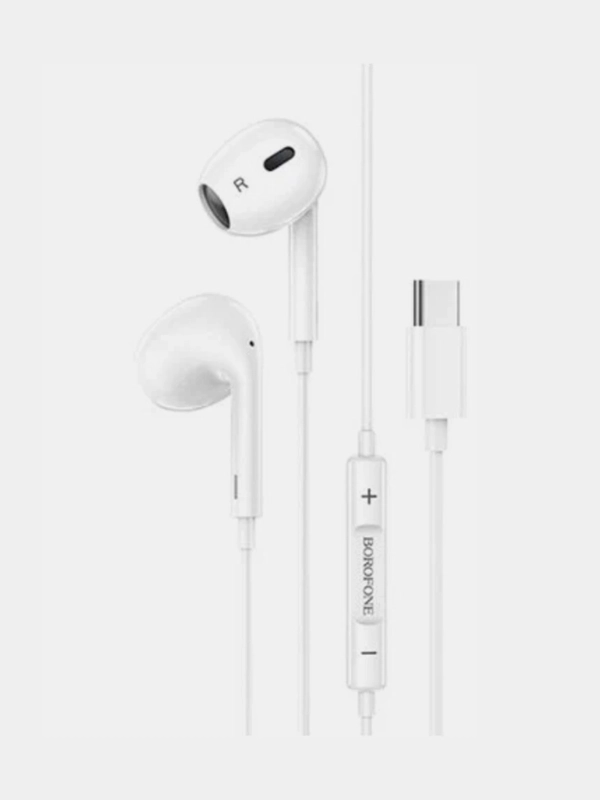 Проводные наушники вкладыши Type-C 1.2 м Borofone BM80 Max
