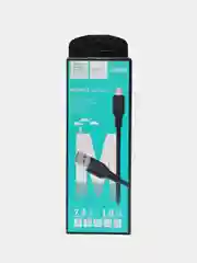Черный кабель GFPower 01M USB на Micro-USB, 1 метр, 2.4 A, ПВХ, Android