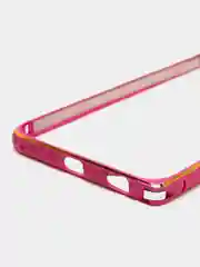 Конфетный бампер алюминиевый для iPhone 6, 6S, с золотым узором