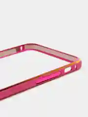 Конфетный бампер алюминиевый для iPhone 6, 6S, с золотым узором