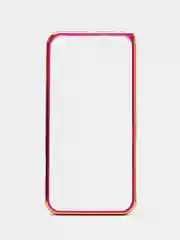 Конфетный бампер алюминиевый для iPhone 6, 6S, с золотым узором