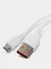 Белый кабель GFPower 23М USB на micro-USB, 2 метра, 2.1 A, ПВХ, Android