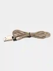 Золотой кабель зарядки GFPower MAG09T, Type-C, нейлон, магнитный, 1 м, 2.4 A