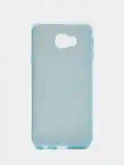Голубой силиконовый чехол на Samsung Galaxy J4 Plus, с блестками