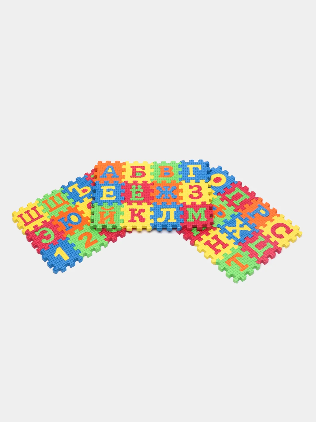Развивающая игрушка мини-коврик пазл "Буквы", мягкий