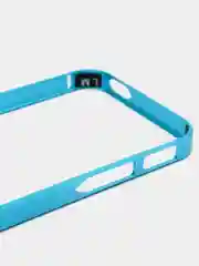 Голубой бампер алюминевый для iPhone 5, 5S, SE