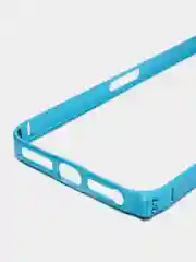 Голубой бампер алюминевый для iPhone 5, 5S, SE