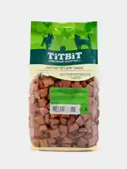 Лакомства для собак Titbit, Хрустящие подушечки с начинкой, для маленьких пород, 350 г