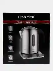 Электрический чайник Harper HWK-MD06, из нержавеющей стали, 1,7 л, 1 год гарантии