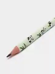 Салатовый карандаш чернографитный Happy Graphix НВ, трёхгранный, 2 мм